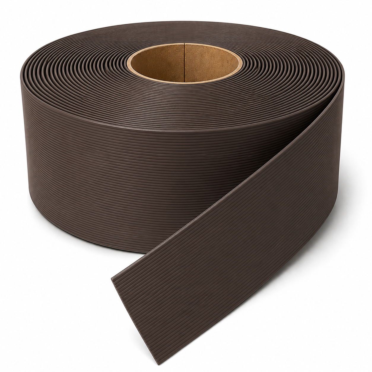 Protetor De Fechamento Portão 50m X 10cm Cerca Tela Privacidade Premium 50M - 10cm (Marrom )