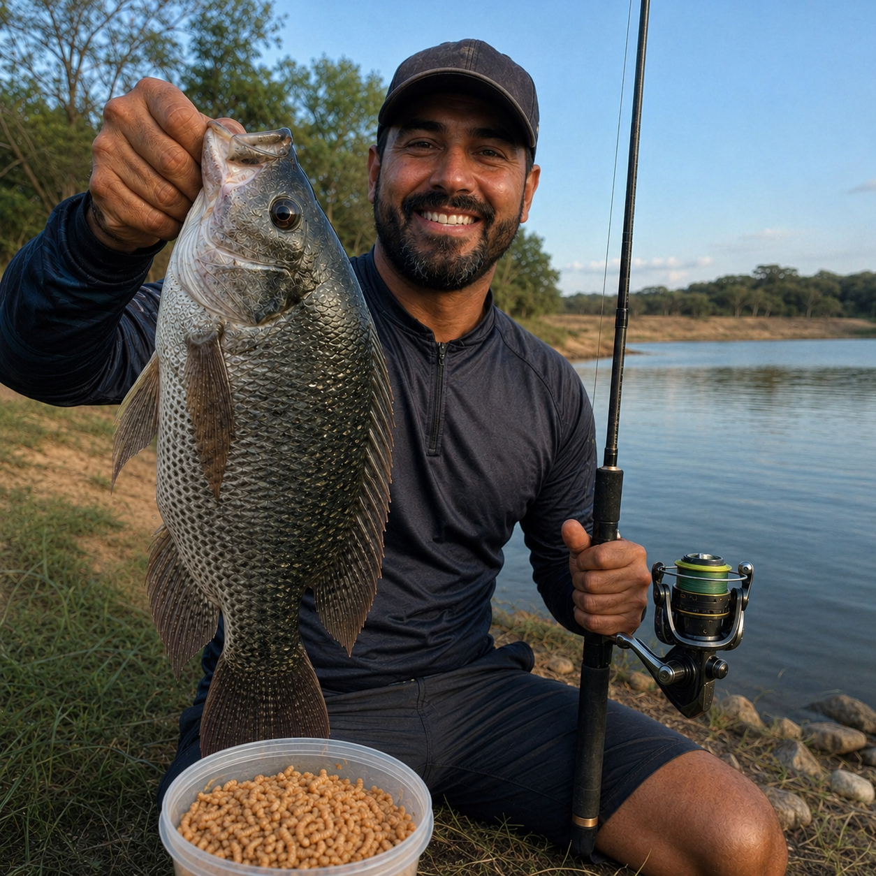 1.000 Bichinhos Da Laranja  Para Pesca Premium - foto 3